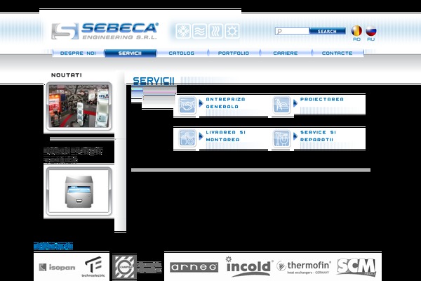 sebeca.md site used Sebeca