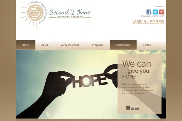 second2noners.com site used Theme1715