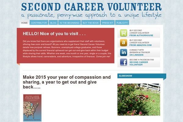 secondcareervolunteer.com site used Mainstream-traynor