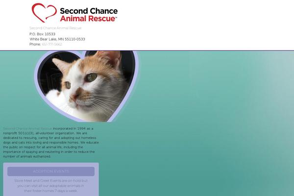 secondchancerescue.org site used Second-chance