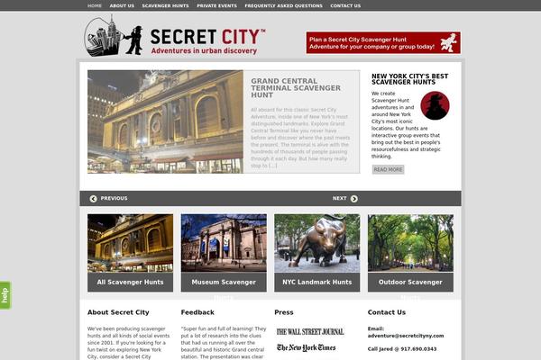 secretcityny.com site used Aperture