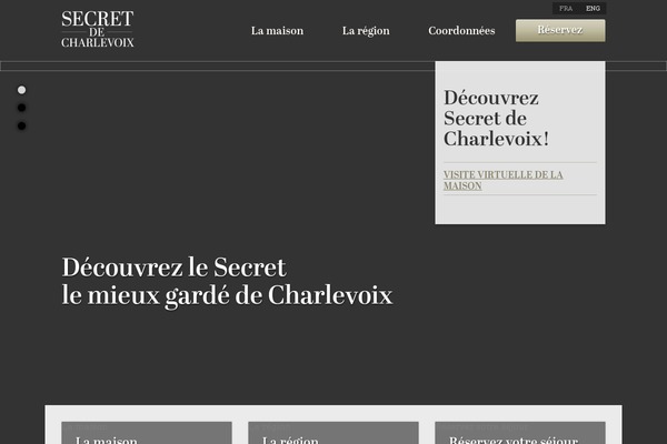 secretdecharlevoix.com site used Chaletsboutique