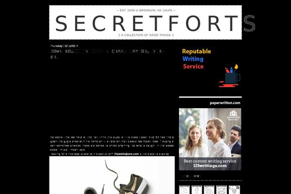 secretforts.com site used Sftheme