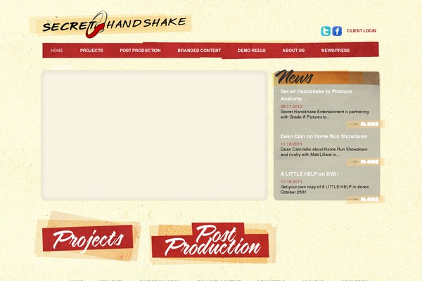 secrethandshake.com site used Untitled