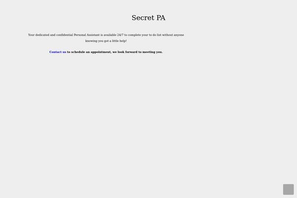 secretpa.com site used Impreza