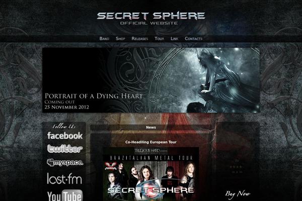 secretsphere.org site used Secretsphere
