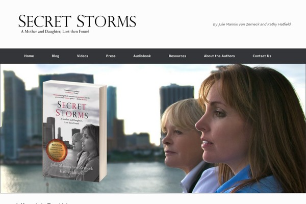 secretstorms.com site used Vantage