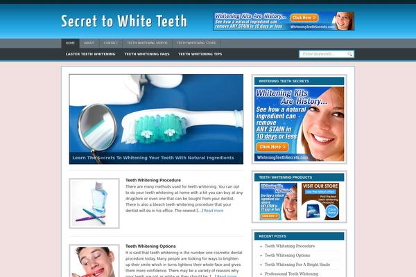 secretwhiteteeth.com site used Headlines_enhanced