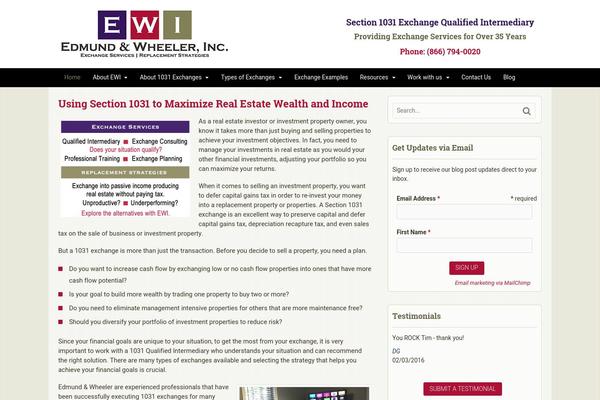 section1031.com site used Ewi