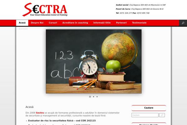 sectra.ro site used Owm-theme