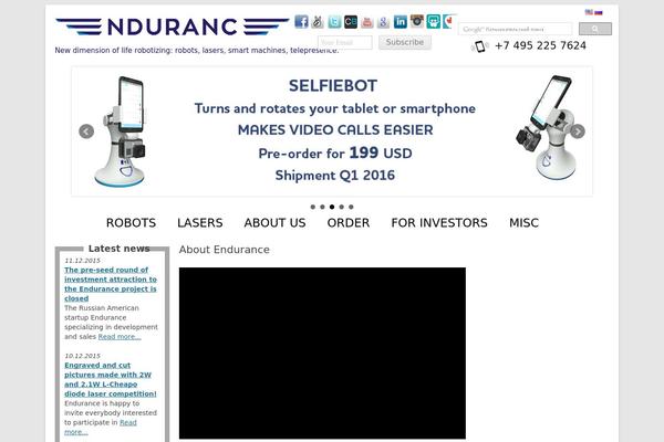 Site using Carousel Horizontal Posts Content Slider plugin