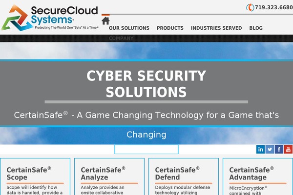 securecloudsystems.com site used Securecloud