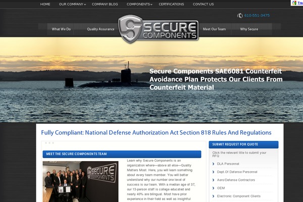 securecomponents.com site used Securecomponents