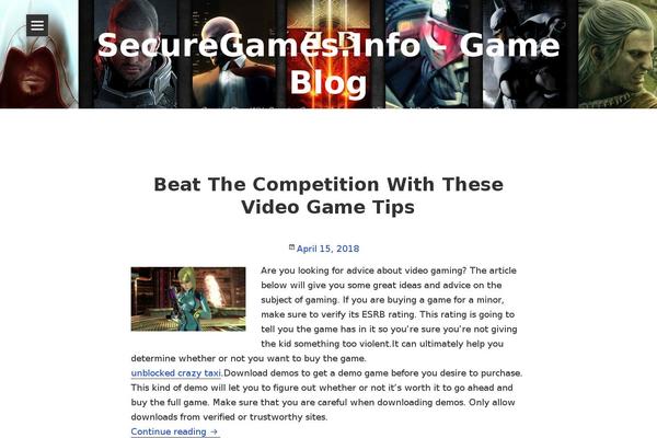 securegames.info site used Toko Online