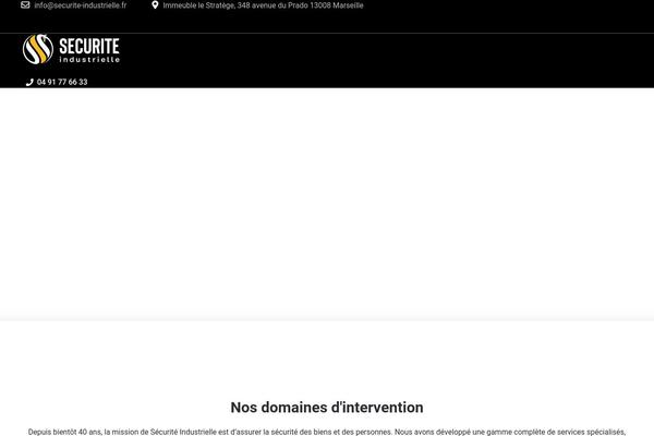 securite-industrielle.fr site used Solutech