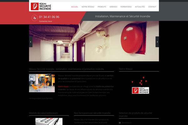 Bizup theme site design template sample