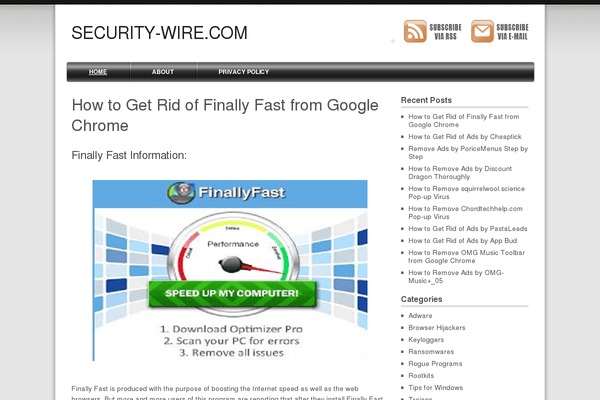security-wire.com site used Corpvox