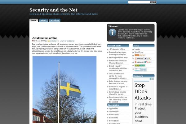 securityandthe.net site used StudioPress