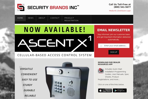 securitybrandsinc.com site used Security-brands-inc