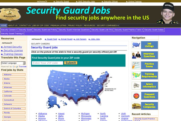 securityguardjob.net site used Common-images