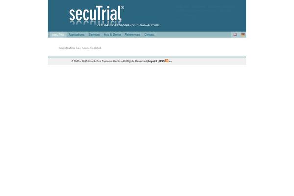 secutrial.com site used Secutrial