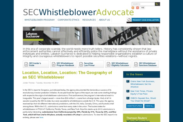 secwhistlebloweradvocate.com site used Secwa_2019