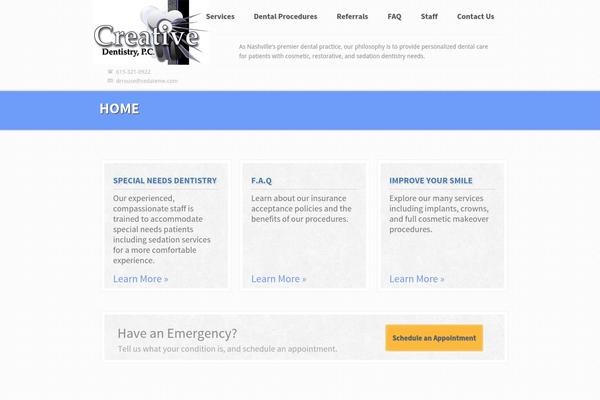 Wpheal theme site design template sample