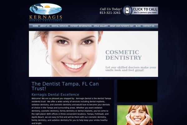 Dentalcmo theme site design template sample