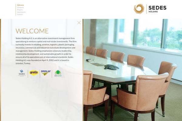 sedesholding.com site used Sedes-new