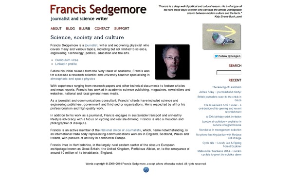 sedgemore.com site used Francis