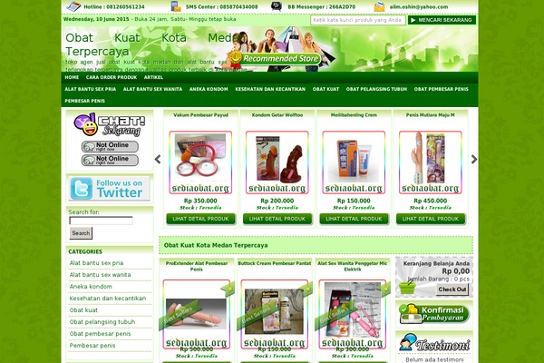 IndoStore theme site design template sample