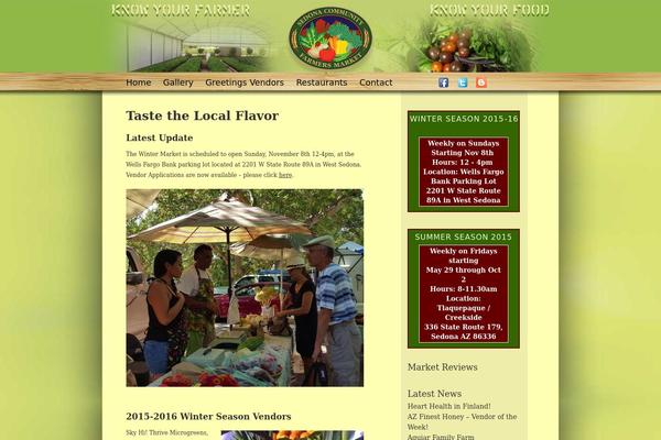 sedona-farmers-market.com site used Farmer