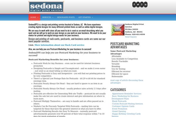 sedonadps.com site used Newelegantbiz