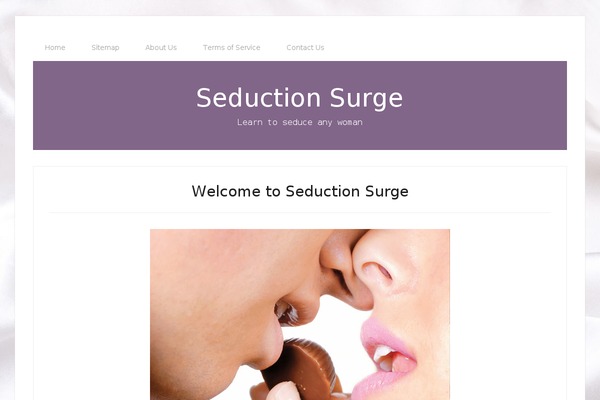 seductionsurge.com site used Lifestyle Pro