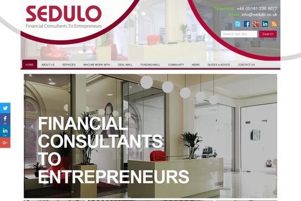 sedulo.co.uk site used Sedulo