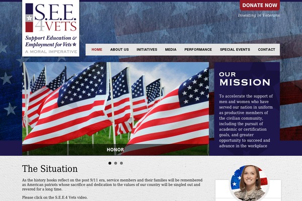 see4vets.org site used See4vets
