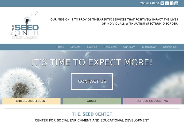 seedautismcenter.com site used Scaffolding