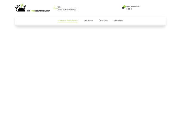 seedball-manufaktur.de site used Seedball