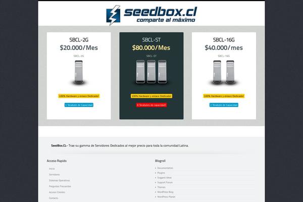seedbox.cl site used Strikon