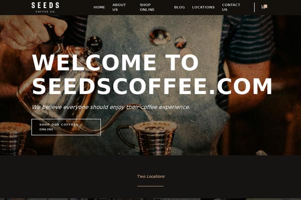 seedscoffee.com site used Seedscoffee