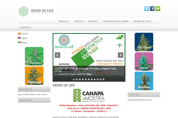 seedsoflife.eu site used Firstnews