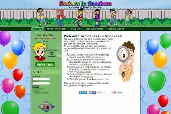 seekersinsneakers.org site used Sis7