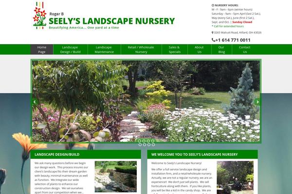 GeneratePress theme site design template sample