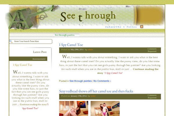 seethroughpanties.net site used Wordsmith Anvil