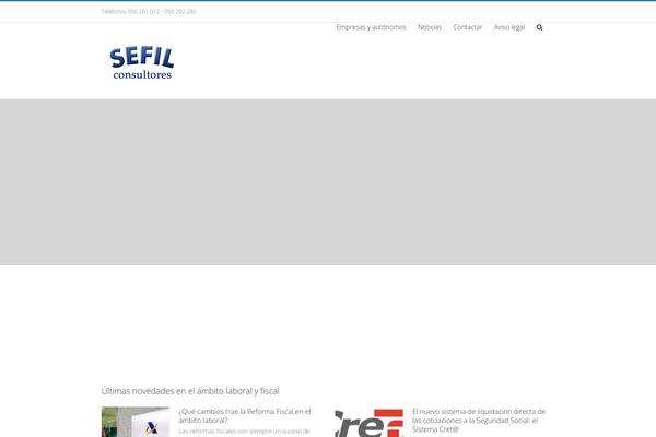 Site using Fancy Gallery plugin
