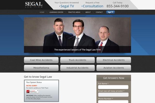 segal-law.com site used Segal