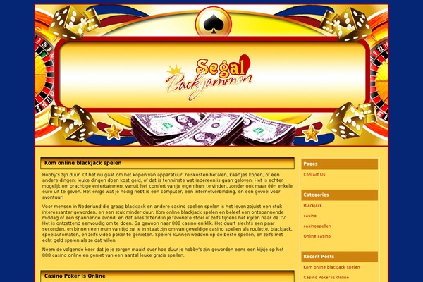 segalbackgammon.com site used SKT BeFit