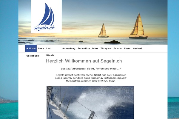 segeln.ch site used Childtheme-yachtsailing