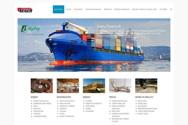 segerorman.com.tr site used Segerorman