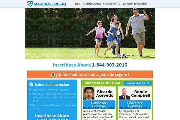 segurodesalud.com site used Cloudhost